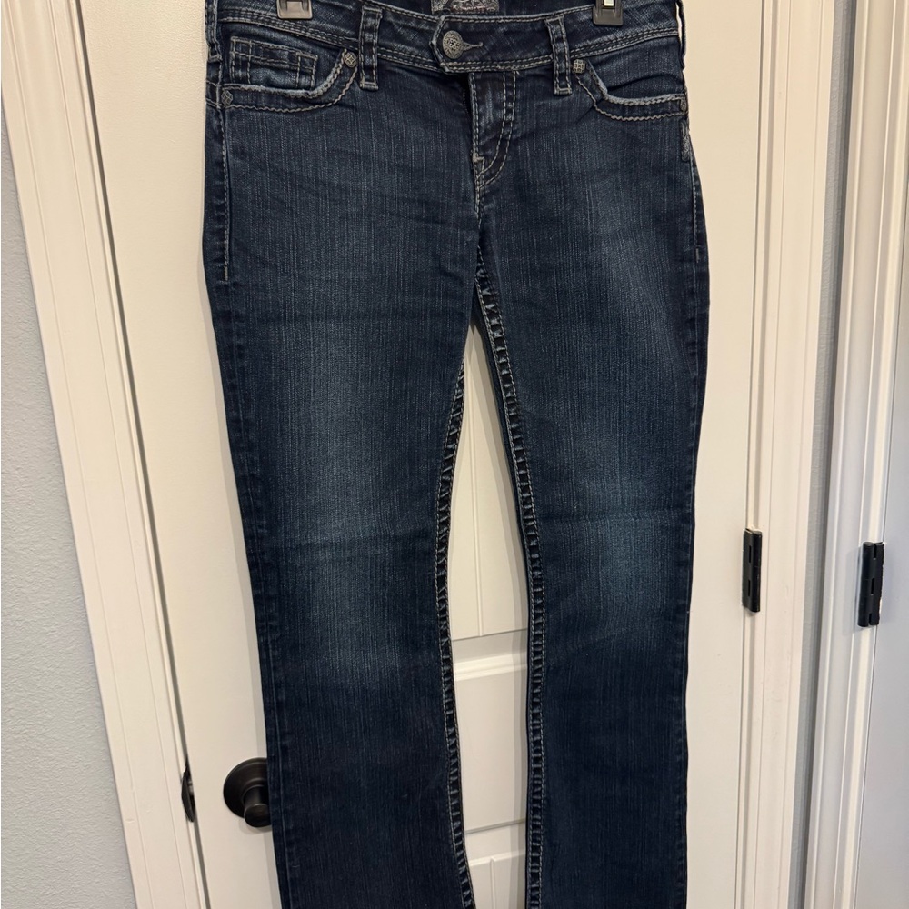 Silver Jeans Dark Blue Flare Women's Jeans 29/33